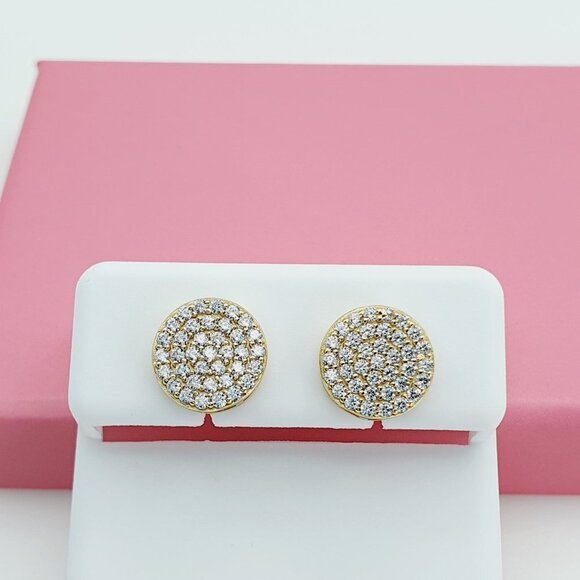 "925 Sterling Silver Cubic Zirconia Earrings, U19254627 - Picture 7 of 11